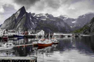 A dock in Norway